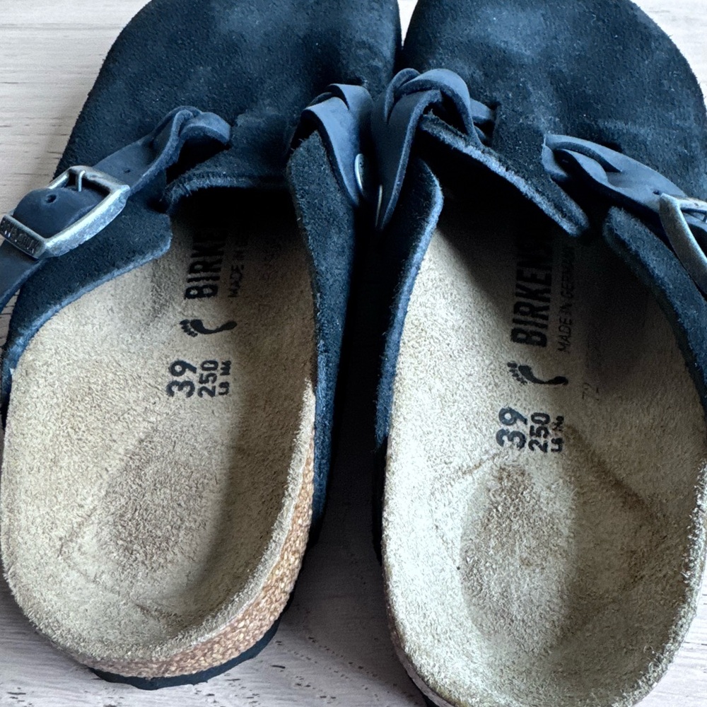 New Birkenstock Boston Braided Black
Suede Leather sz: 39 | 8-8.5 - Picture 7 of 8